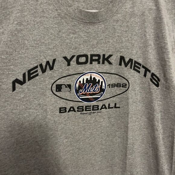 New York Mets baseball ⚾️ team no sleeve Beach T Tank Tee shirt L Sleeveless 💪 - Picture 3 of 5